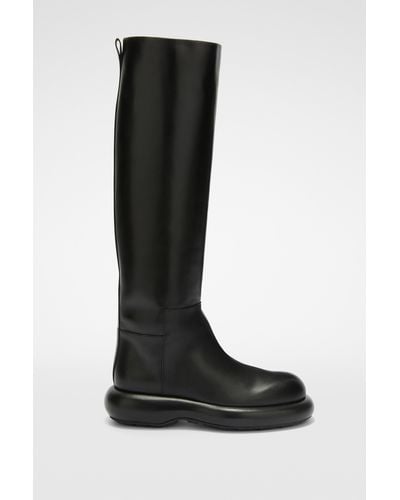 Jil Sander Knee Boots For Female - Black