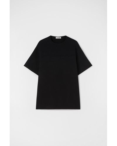 Jil Sander Knit T-shirt - Black