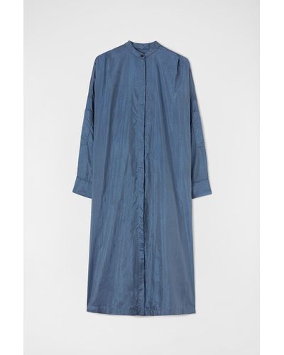 Jil Sander ベルト付きドレス - ブルー