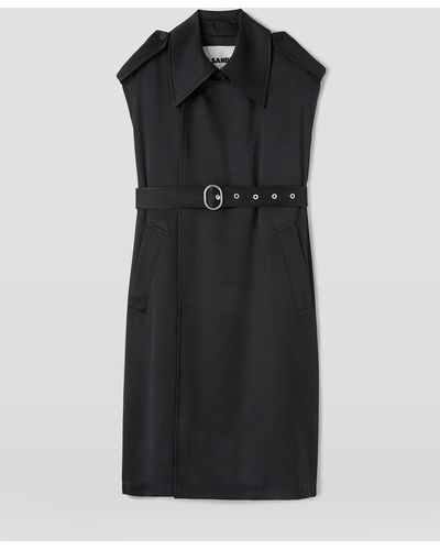 Jil Sander Trenchcoat - Schwarz