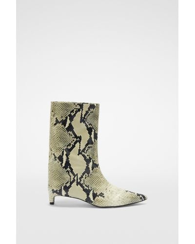 Jil Sander Ankle Boots For Female - White