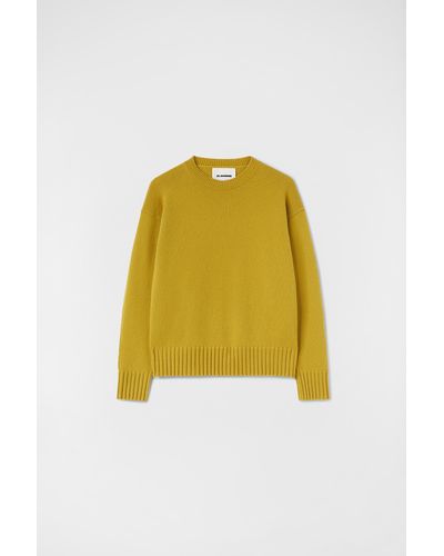 Jil Sander Crew-neck Sweater - Yellow