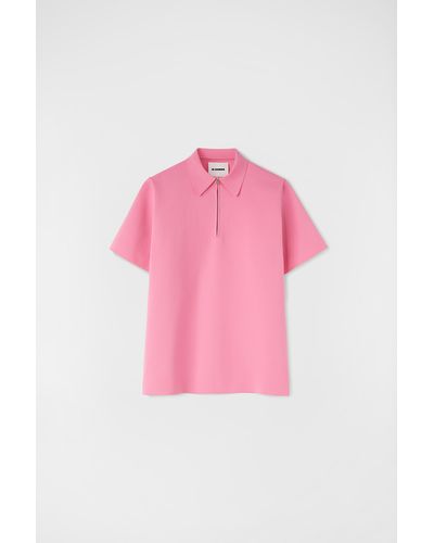Jil Sander Polo T-shirt - Pink
