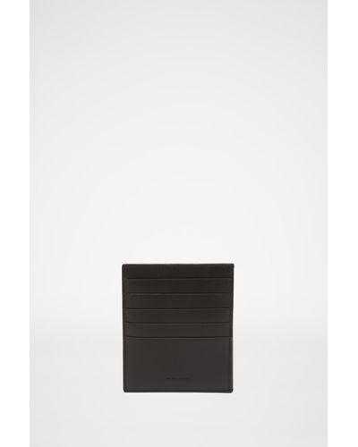Jil Sander Card Holder For Male - Black
