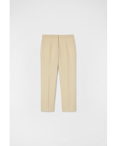 Jil Sander Tailored Trousers For Female - Natural