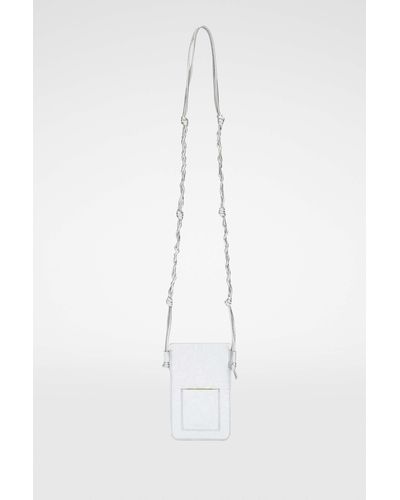 Jil Sander Cover per Smartphone Tangle - Bianco