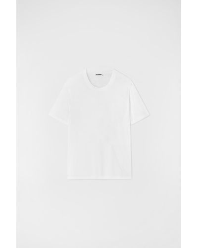 Jil Sander Crew-neck T-shirt For Male - White