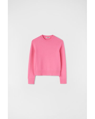 Jil Sander Crew-neck Sweater - Pink