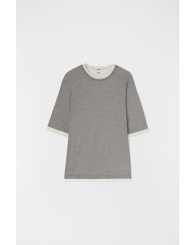 Jil Sander Layered T-shirt - Gray