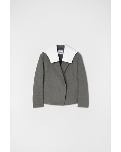 Jil Sander Veste ajustée - Multicolore