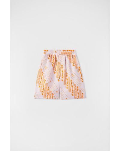 Jil Sander Printed Shorts - Pink