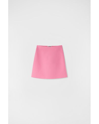 Jil Sander Mini Skirt - Pink