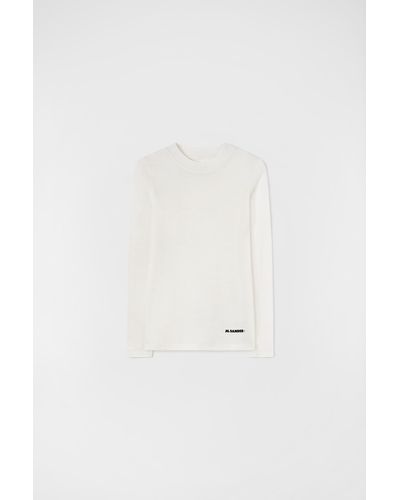 Jil Sander Crew-neck T-shirt For Female - Natural