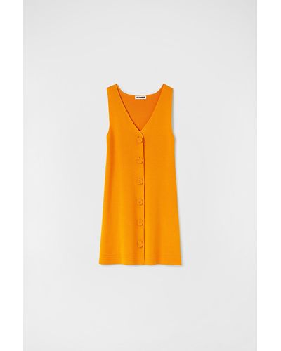 Jil Sander Mini Dress - Orange