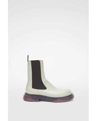 Jil Sander Chelsea-boots - Weiß