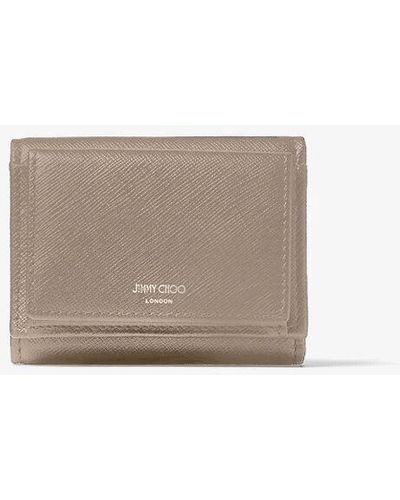 Jimmy Choo Leox Taupe/gunmetal One Size - ピンク