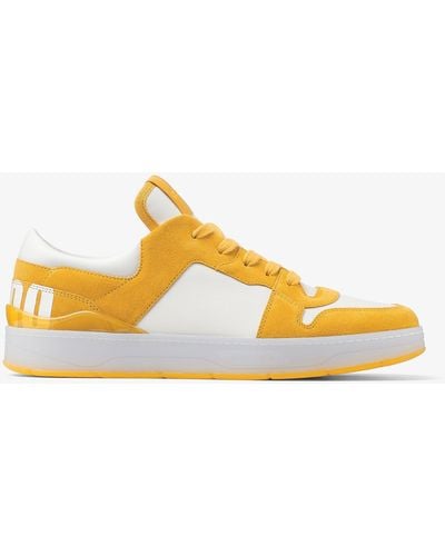 Jimmy Choo Florent Low-top Trainers - Yellow