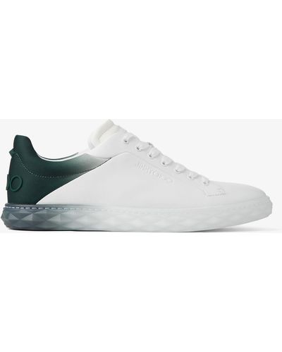 Jimmy Choo Diamond Light/m Ii V White/dark Green Mix 41 - ホワイト