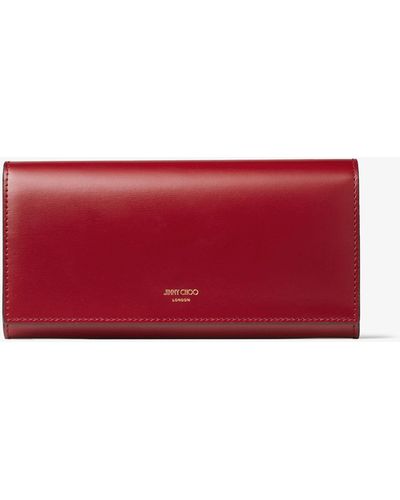 Jimmy Choo Martina Cranberry/ballet Pink/light Gold One Size - レッド