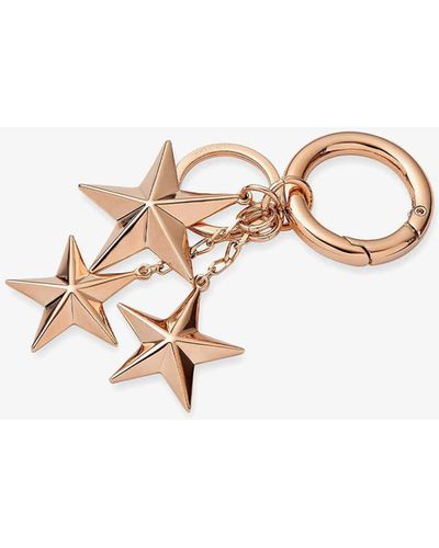 Jimmy Choo Minty Rose Gold One Size - メタリック