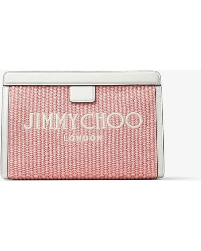 Jimmy Choo Avenue Pouch - Pink