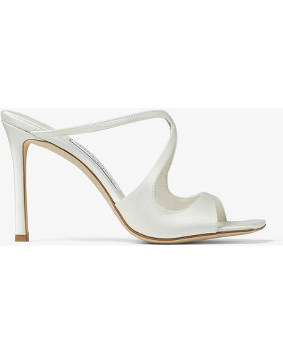 Jimmy Choo Anise 95 Ivory 35 - ホワイト