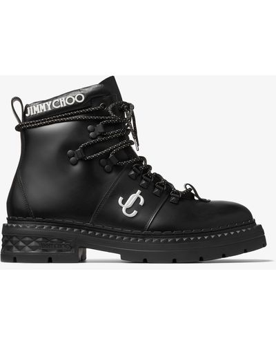 Jimmy Choo Marlow Hiking Boot Black 40 - ブラック