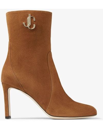 Jimmy Choo Jc Ankle Boot 65 - Brown