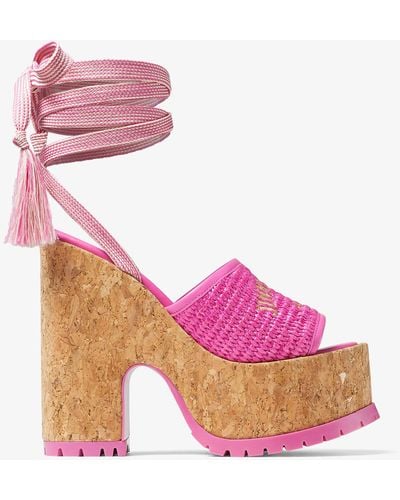 Jimmy Choo Gal wedge 130 - Lila