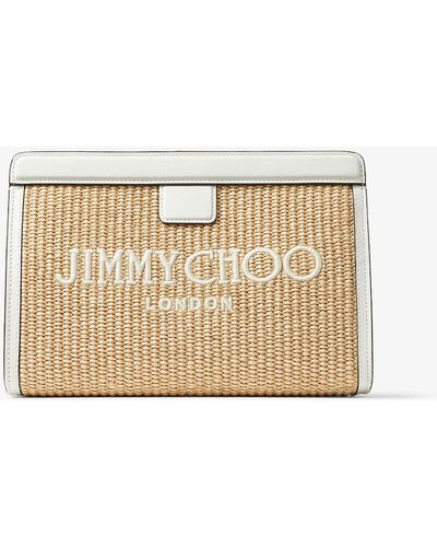 Jimmy Choo Handbag 'avenue', - Natural