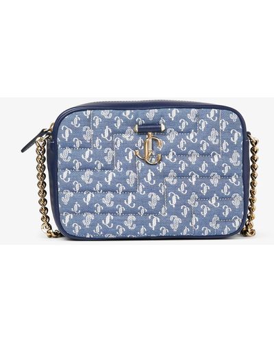 Jimmy Choo Avenue camera m - Blau