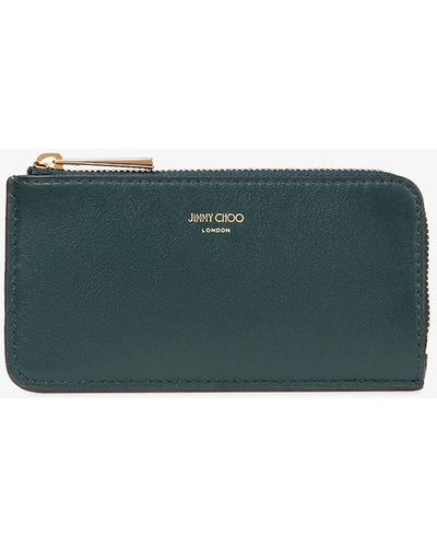 Jimmy Choo Lise-z Dark Green/biscuit/light Gold One Size - グリーン