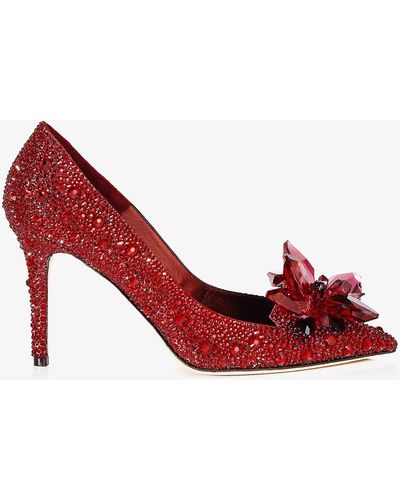 Red Jimmy Choo Shoes for Women | Lyst