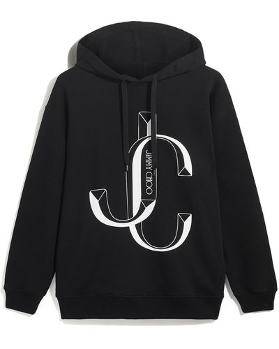 Jimmy Choo Jc-hoodie - Black