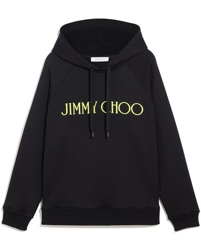 Jimmy Choo Neon-hoodie - Black
