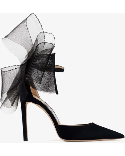 Buy Jimmy choo Love 85 Lace Pointy Toe Pumps | Black Color Women | AJIO LUXE-thanhphatduhoc.com.vn