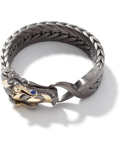 John Hardy Legends Naga Bracelet In Sterling Silver/18k Gold - Metallic