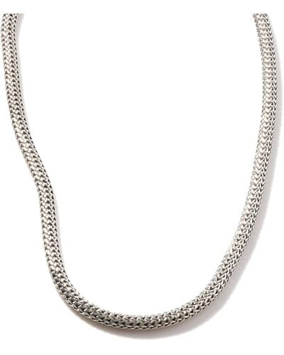 John Hardy Icon Necklace, 5mm In Sterling Silver, 16 - Metallic