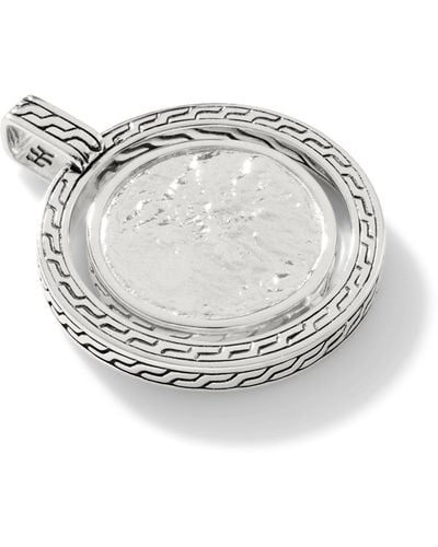 John Hardy Moon Door Amulet In Sterling Silver - White