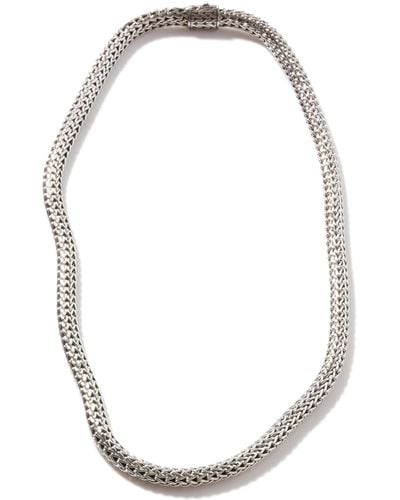 John Hardy Classic Chain 5mm-7.5mm Necklace In Sterling Silver - Metallic
