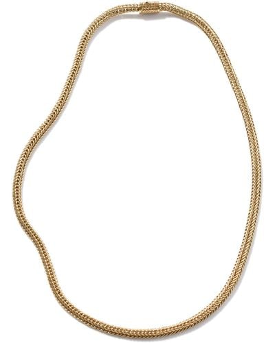 John Hardy Kami Chain Necklace In 18k Gold - Metallic
