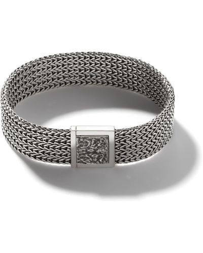 John Hardy Rata Chain Bracelet, 15mm In Sterling Silver, Medium - White
