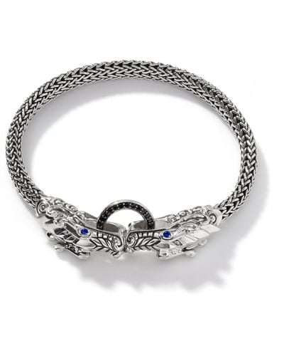 John Hardy Legends Naga Bracelet In Sterling Silver - Metallic