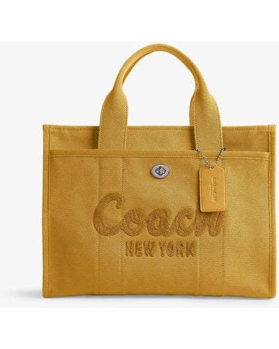 COACH Cargo Tote Bag - Yellow