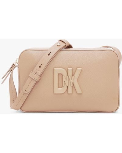 DKNY 7th Avenue Leather Camera Bag - Natural