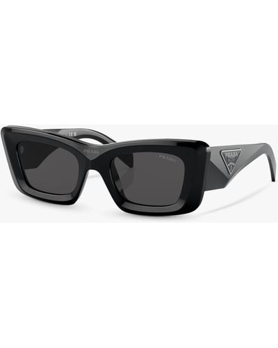Prada Pr 13zs Cat's Eye Sunglasses - Grey