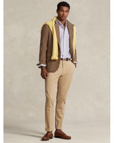 Ralph Lauren Polo Tailored Fit Chinos - Natural