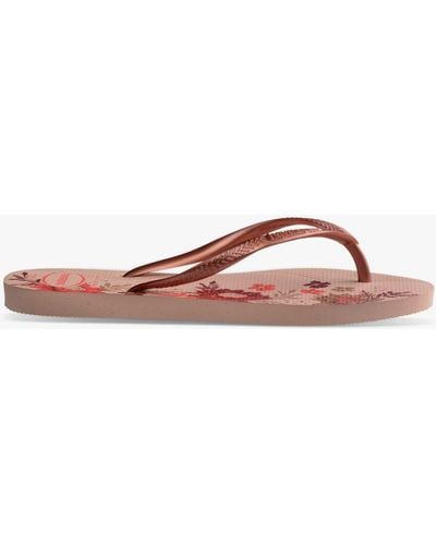 Havaianas Slim Organic Flip Flops - Pink