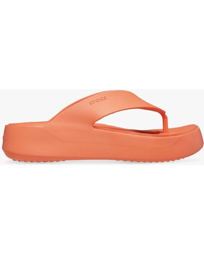 Crocs™ Getaway Platform Flip Flops - Pink