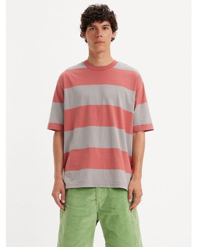 Levi's Skate Graph Big Stripe T-shirt - Red
